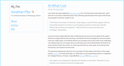 Desktop Screenshot of jonathanpike.net